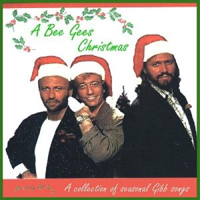 A Bee Gees Christmas album cover
