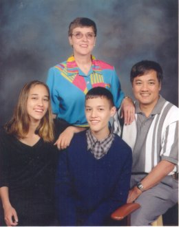 Picture of the Wong family